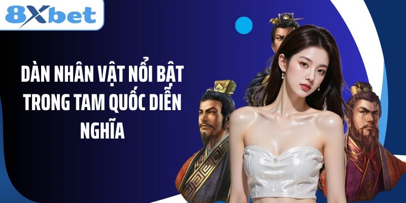 Dàn nhân vật nổi bật trong Tam Quốc Diễn Nghĩa